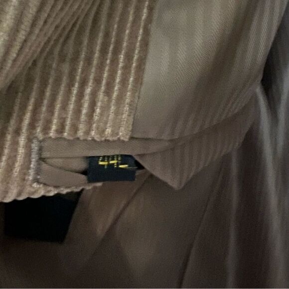 Hunt Valley Gentleman's Clothing Corduroy Coat Blazer Brown Jacket Size 44L - Picture 5 of 6